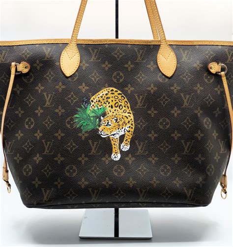 custom painted louis vuitton bag|vintage louis vitton bags.